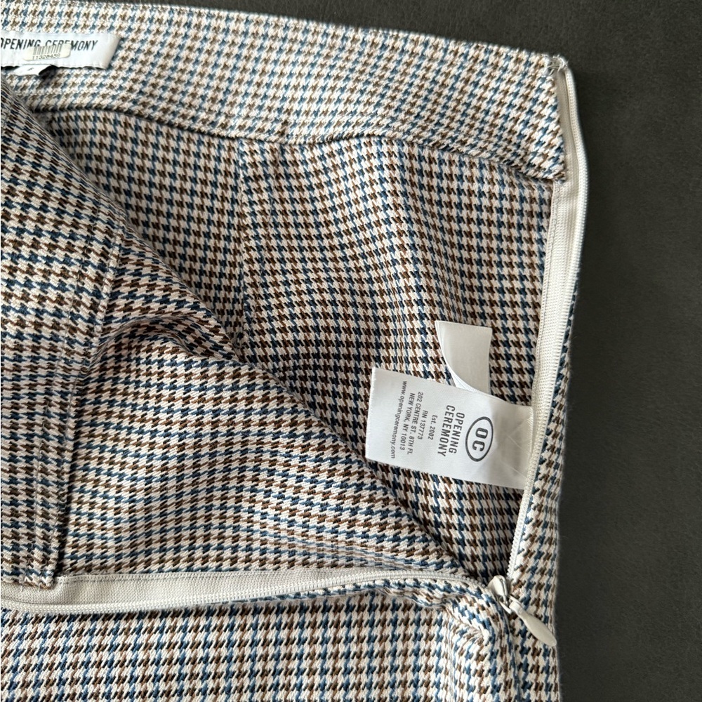 Opening Ceremony Houndstooth Patterned Pants - image 3